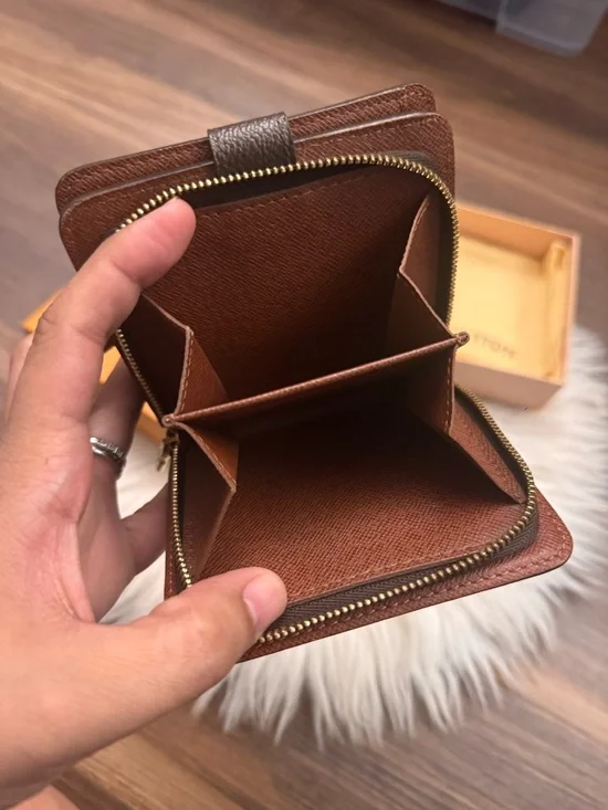 Louis Vuitton Monogram Brown Compact Wallet